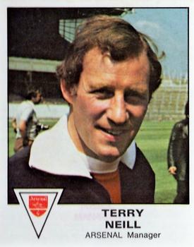 1979-80 Panini Football 80 (UK) #3 Terry Neill Front