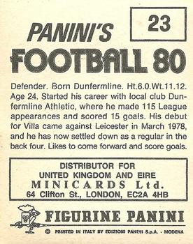1979-80 Panini Football 80 (UK) #23 Allan Evans Back