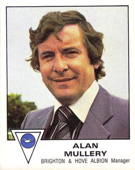 1979-80 Panini Football 80 (UK) #54 Alan Mullery Front