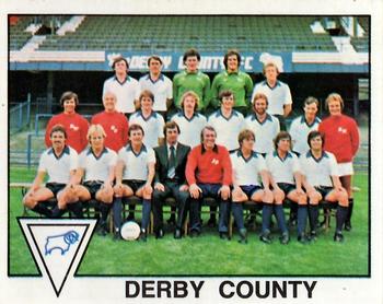 1979-80 Panini Football 80 (UK) #121 Derby County Team Photo Front