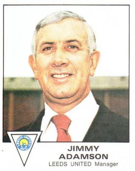 1979-80 Panini Football 80 (UK) #173 Jimmy Adamson Front
