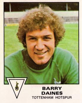 BARRY DAINES RED BACK 1977 -#033- TOTTENHAM SPURS TOPPS-FOOTBALL 