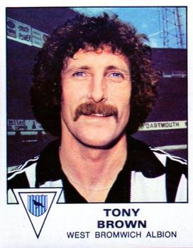 1979-80 Panini Football 80 (UK) #354 Tony Brown Front