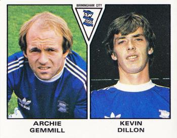 1979-80 Panini Football 80 (UK) #390 Archie Gemmill / Kevin Dillon Front