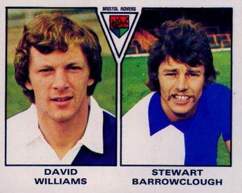 1979-80 Panini Football 80 (UK) #396 David Williams / Stewart Barrowclough Front