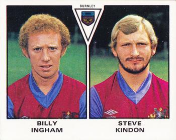 1979-80 Panini Football 80 (UK) #402 Billy Ingham / Steve Kindon Front