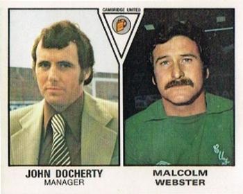 1979-80 Panini Football 80 (UK) #404 John Docherty / Malcolm Webster Front