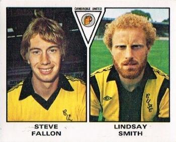1979-80 Panini Football 80 (UK) #405 Steve Fallon / Lindsay Smith Front