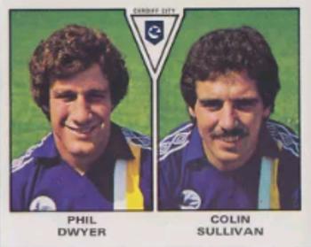 1979-80 Panini Football 80 (UK) #412 Phil Dwyer / Colin Sullivan Front
