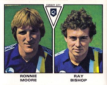 1979-80 Panini Football 80 (UK) #415 Ronnie Moore / Ray Bishop Front