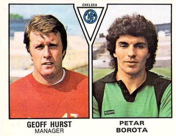 1979-80 Panini Football 80 (UK) #422 Geoff Hurst / Petar Borota Front