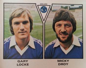 1979-80 Panini Football 80 (UK) #423 Gary Locke / Mickey Droy Front