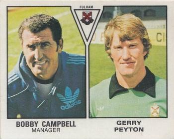 1979-80 Panini Football 80 (UK) #428 Bobby Campbell / Gerry Peyton Front