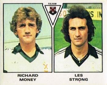 1979-80 Panini Football 80 (UK) #430 Richard Money / Les Strong Front