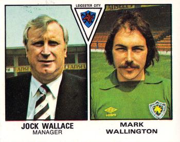 1979-80 Panini Football 80 (UK) #434 Jock Wallace / Mark Wallington Front