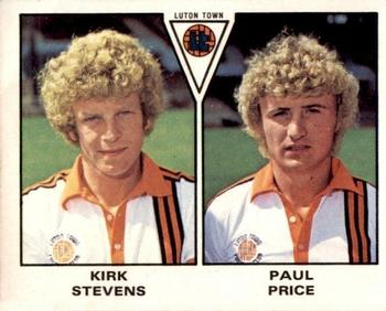 1979-80 Panini Football 80 (UK) #441 Kirk Stevens / Paul Price Front