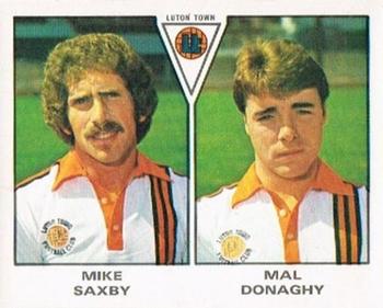 1979-80 Panini Football 80 (UK) #442 Mike Saxby / Mal Donaghy Front
