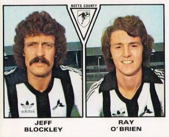 1979-80 Panini Football 80 (UK) #454 Jeff Blockley / Ray O'Brien Front