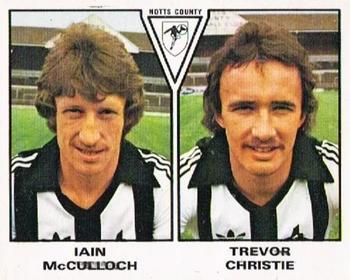 1979-80 Panini Football 80 (UK) #457 Iain McCulloch / Trevor Christie Front