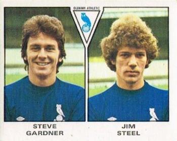 1979-80 Panini Football 80 (UK) #462 Steve Gardner / Jim Steel Front