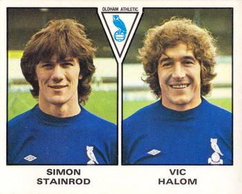 1979-80 Panini Football 80 (UK) #463 Simon Stainrod / Vic Halom Front