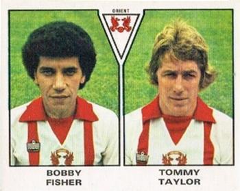 1979-80 Panini Football 80 (UK) #465 Bobby Fisher / Tommy Taylor Front