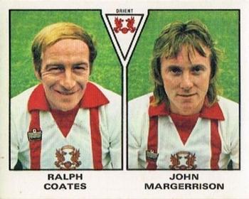 1979-80 Panini Football 80 (UK) #467 Ralph Coates / John Margerrison Front