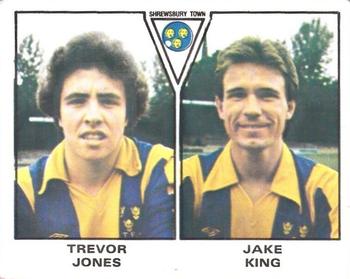 1979-80 Panini Football 80 (UK) #483 Trevor Jones / Jake King Front