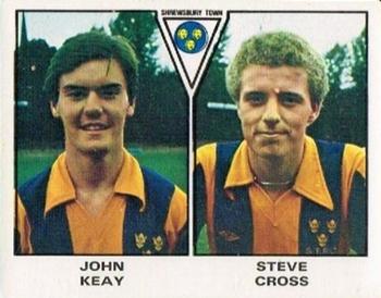 1979-80 Panini Football 80 (UK) #485 John Keay / Steve Cross Front