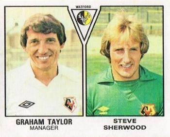 1979-80 Panini Football 80 (UK) #500 Graham Taylor / Steve Sherwood Front