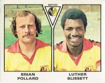 1979-80 Panini Football 80 (UK) #504 Brian Pollard / Luther Blissett Front