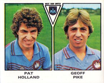 1979-80 Panini Football 80 (UK) #509 Pat Holland / Geoff Pike Front