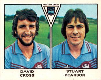 1979-80 Panini Football 80 (UK) #511 David Cross / Pearson Front