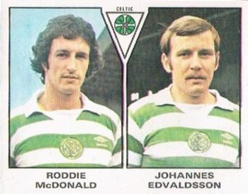 1979-80 Panini Football 80 (UK) #532 Roddie McDonald / Johannes Edvaldsson Front