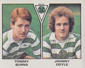 1979-80 Panini Football 80 (UK) #534 Tommy Burns / Johnny Doyle Front