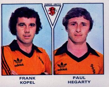 1979-80 Panini Football 80 (UK) #542 Frank Kopel / Paul Hegarty Front
