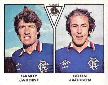 1979-80 Panini Football 80 (UK) #572 Sandy Jardine / Colin Jackson Front