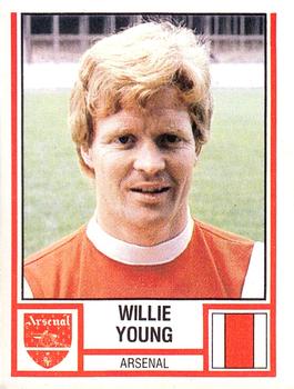 1980-81 Panini Football 81 #10 Willie Young Front