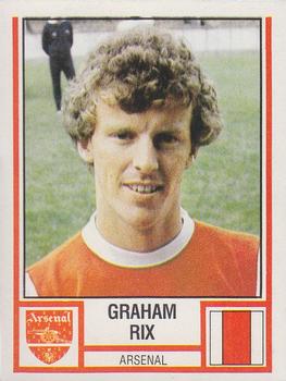 1980-81 Panini Football 81 (UK) #15 Graham Rix Front
