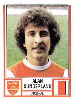 1980-81 Panini Football (UK) #18 Alan Sunderland Front
