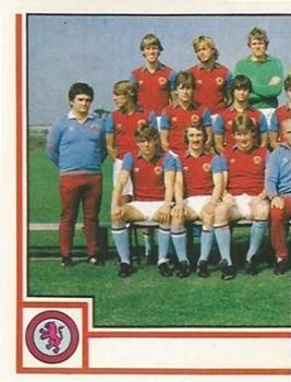 1980-81 Panini Football 81 (UK) #20 Team Photo Front