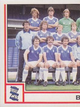 1980-81 Panini Football 81 (UK) #36 Team Photo Front