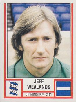 1980-81 Panini Football (UK) #39 Jeff Wealands Front