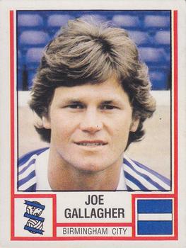 1980-81 Panini Football (UK) #43 Joe Gallagher Front