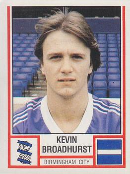 1980-81 Panini Football 81 (UK) #44 Kevan Broadhurst Front