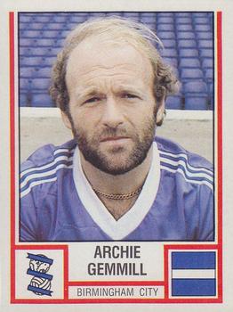 1980-81 Panini Football 81 (UK) #46 Archie Gemmill Front