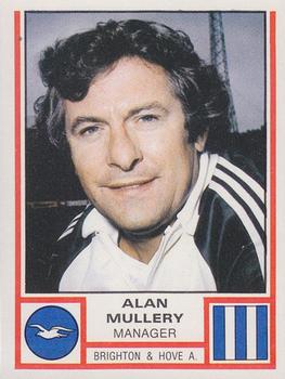 1980-81 Panini Football 81 (UK) #54 Alan Mullery Front