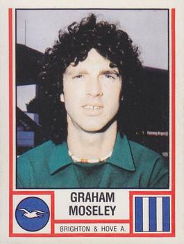 1980-81 Panini Football 81 (UK) #55 Graham Moseley Front