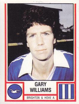 1980-81 Panini Football 81 (UK) #59 Gary Williams Front