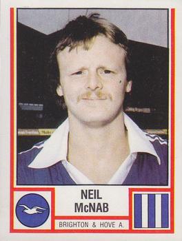 1980-81 Panini Football (UK) #61 Neil McNab Front